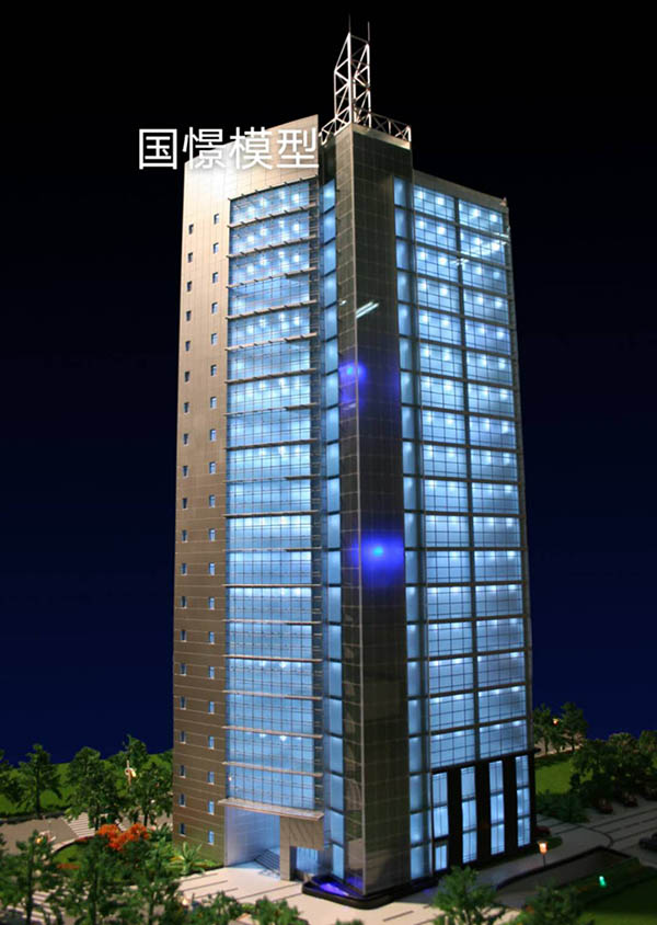 万荣县建筑模型